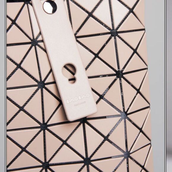 NWT Bao bao Issey Miyake Prism Tote brown - Picture 4 of 11